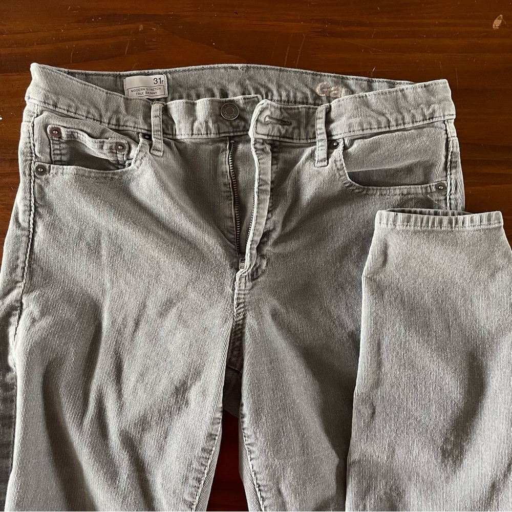 31 reg modern stretch true skinny GAP corduroy